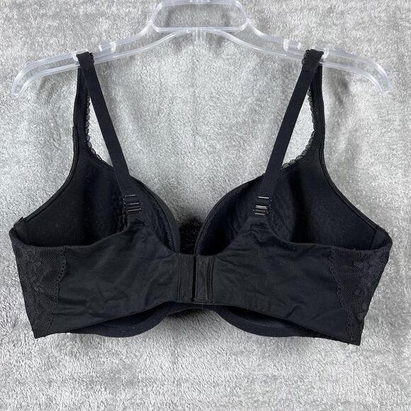 Victoria's Secret Bra Womens 38DD Black Lined Perfect Coverage Body by Victoria - Picture 2 of 9